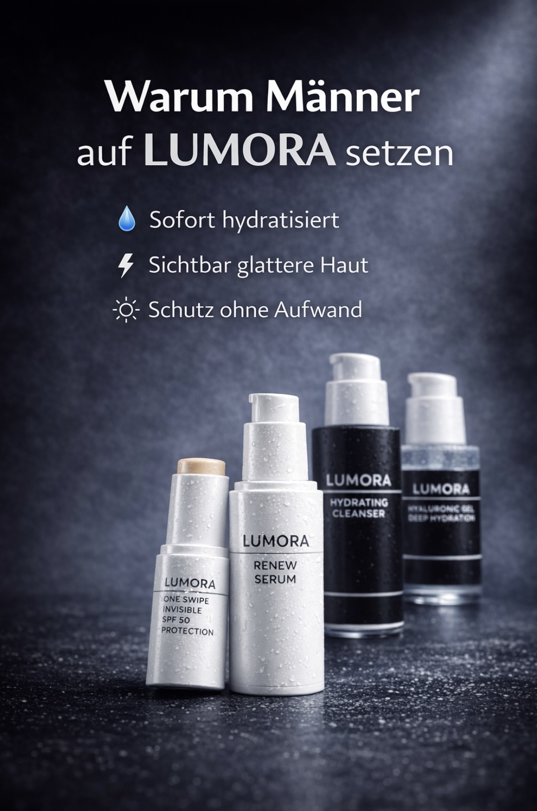 LUMORA Men’s Essentials – Hautpflege