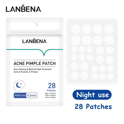 Labéna Akne-Pickel-Patch, 25 Stück, für den täglichen Gebrauch, unsichtbare Akne-Aufkleber, Makel-Behandlung, Akne-Concealer, Make-up