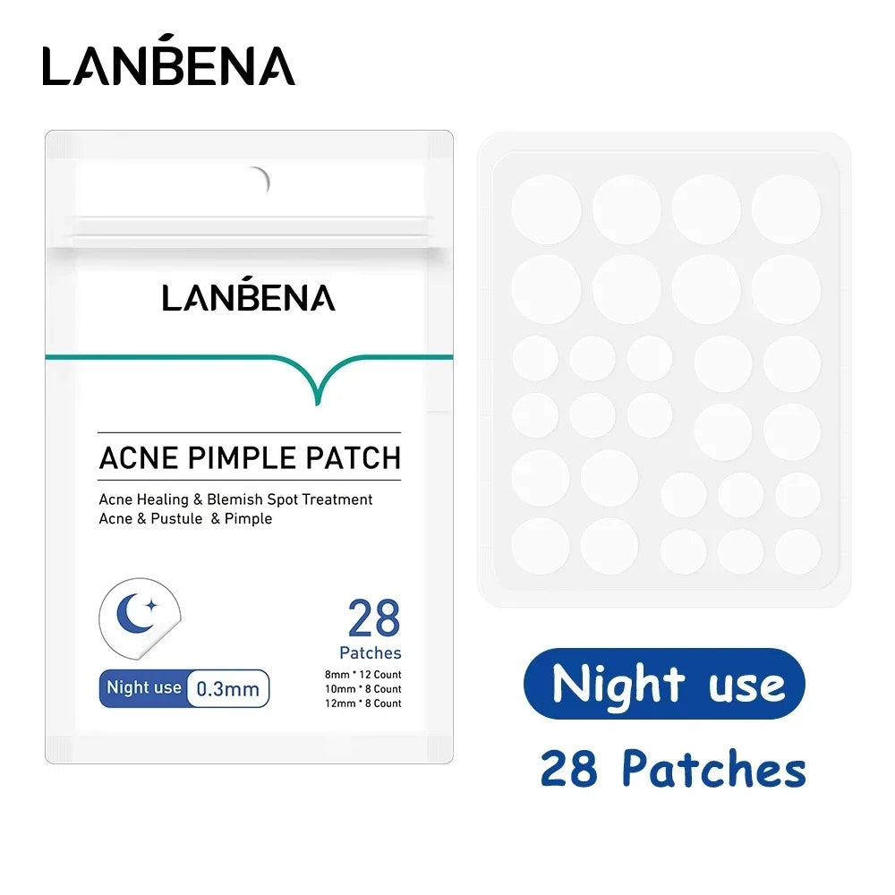 Labéna Akne-Pickel-Patch, 25 Stück, für den täglichen Gebrauch, unsichtbare Akne-Aufkleber, Makel-Behandlung, Akne-Concealer, Make-up